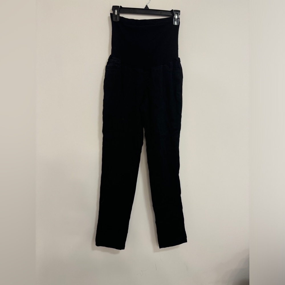 Indigo Black Maternity Jeans